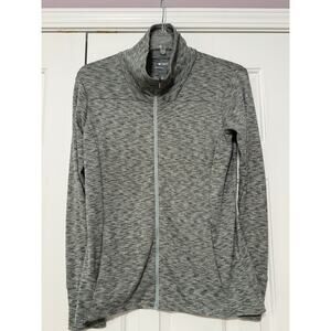 Women's Columbia Green Zip Up Jacket, Size L